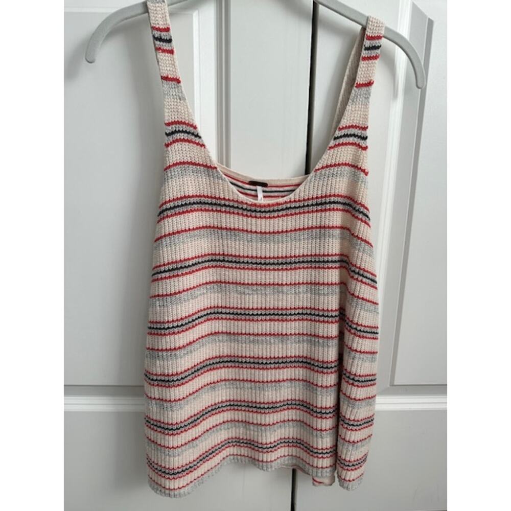 Free People Sailor Stripe Knit Tank Size: Medium